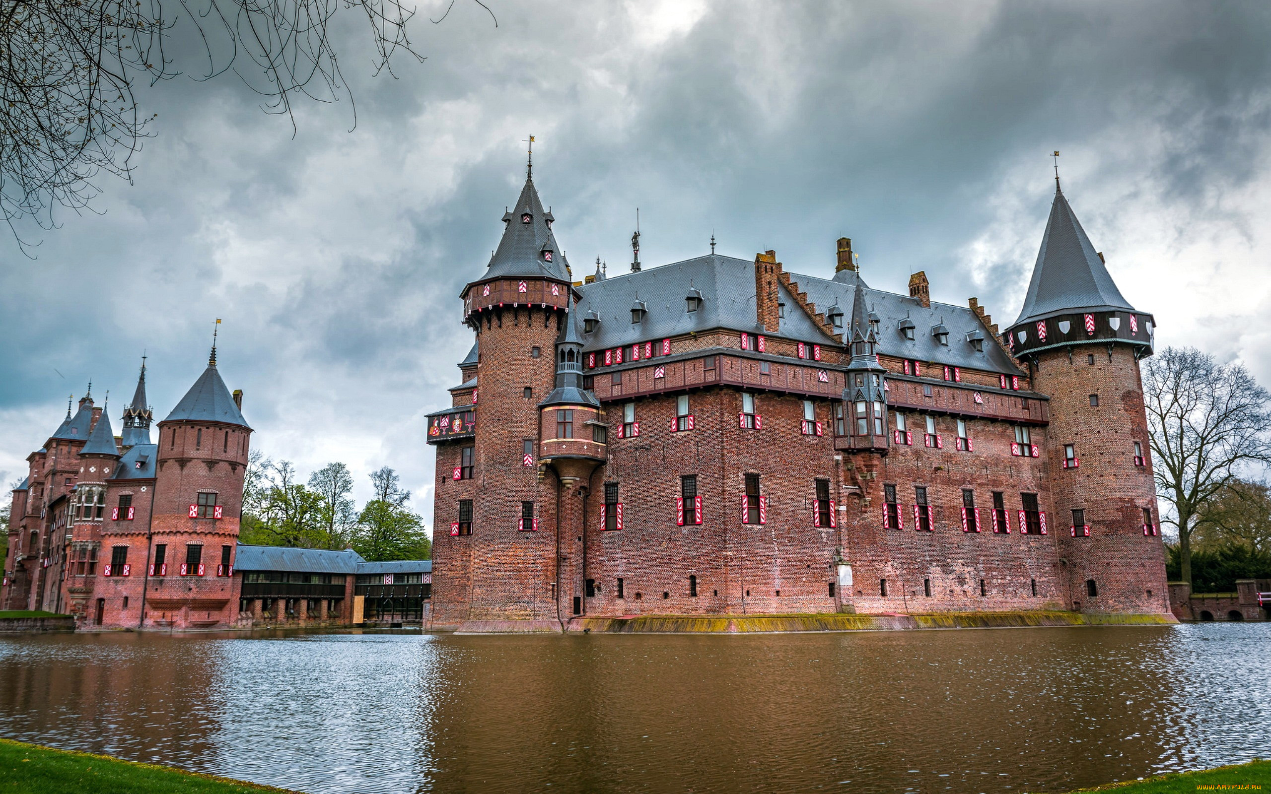 de haar castle,  netherlands, ,  , de, haar, castle, netherlands